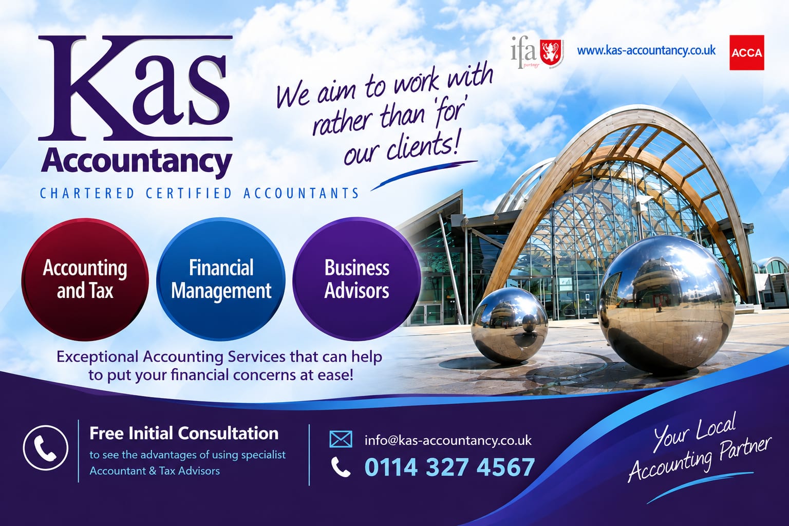 Accounting & Tax, Financial Management; Business Advisors